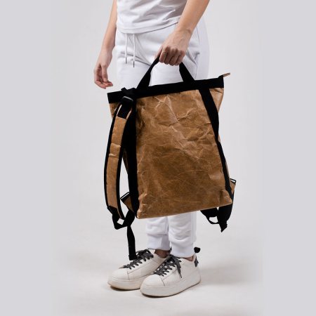 Рюкзак-сумка крафт из Tyvek